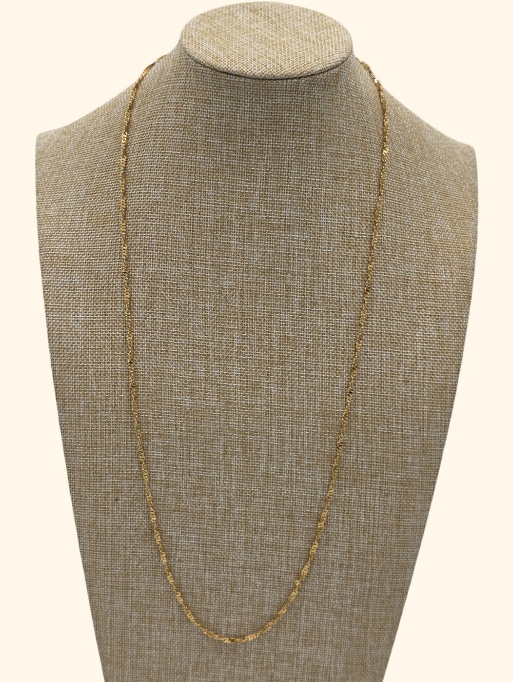 Premier‎ Designs Gold Rope Chain Necklace